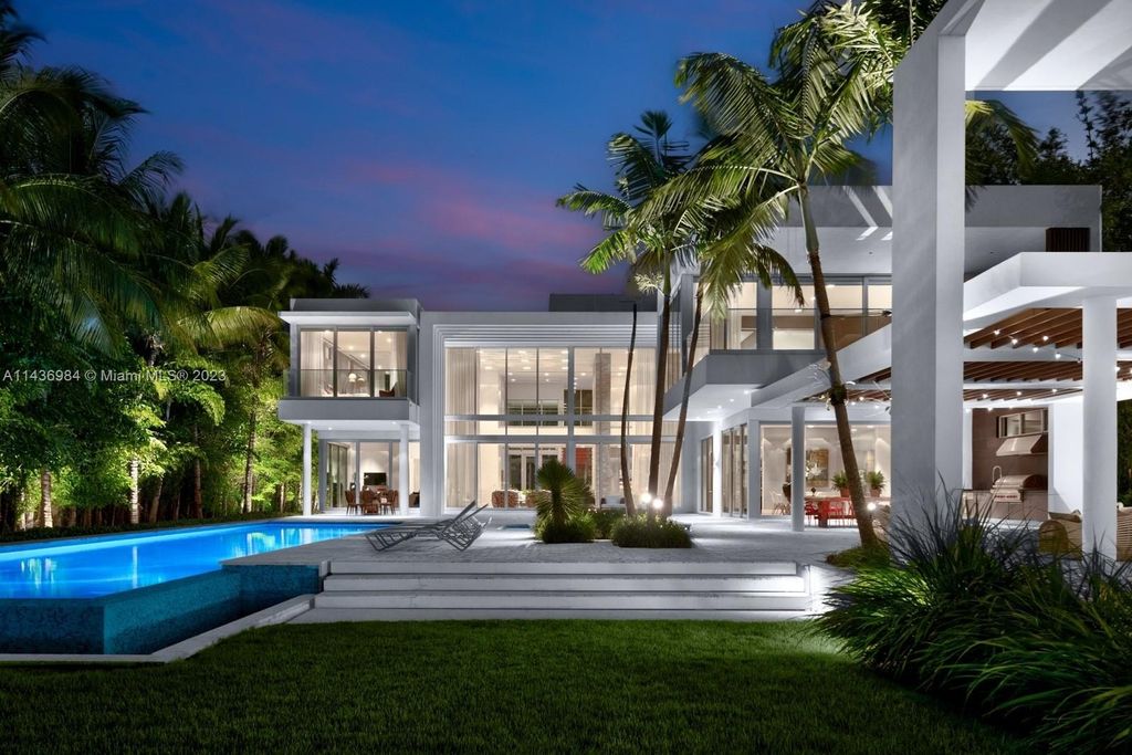 Modern estate redefines luxury living in miami beach asking for 43 million 66