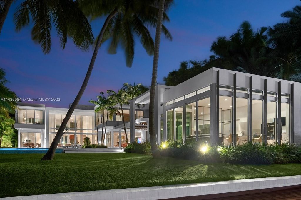 Modern estate redefines luxury living in miami beach asking for 43 million 67