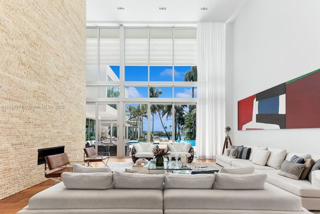 Modern estate redefines luxury living in miami beach asking for 43 million 8