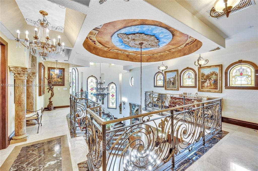 One of a kind mediterranean oasis in the heart of sunny isles beach florida asking 12. 9 million 55