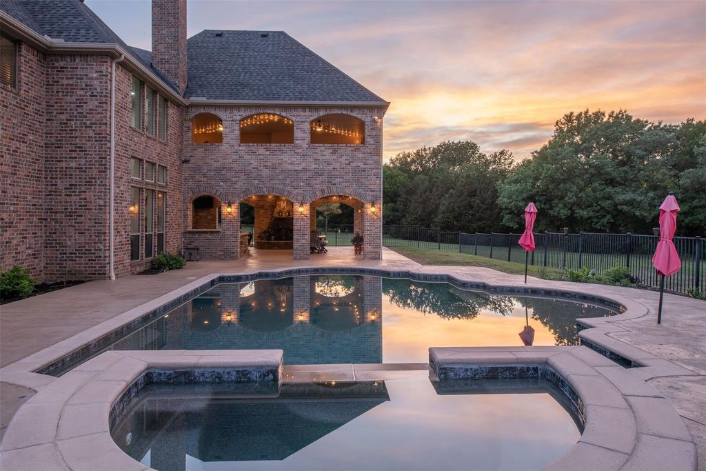 Secluded elegance custom home on 2. 406 acres in tranquil lucas setting priced at 1849000 3