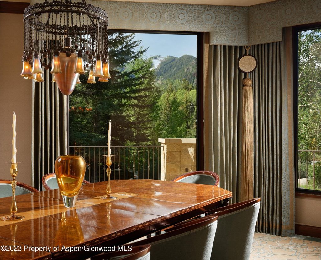 Serene luxury in colorado aspen mountain view estate along roaring fork river for 39995000 17