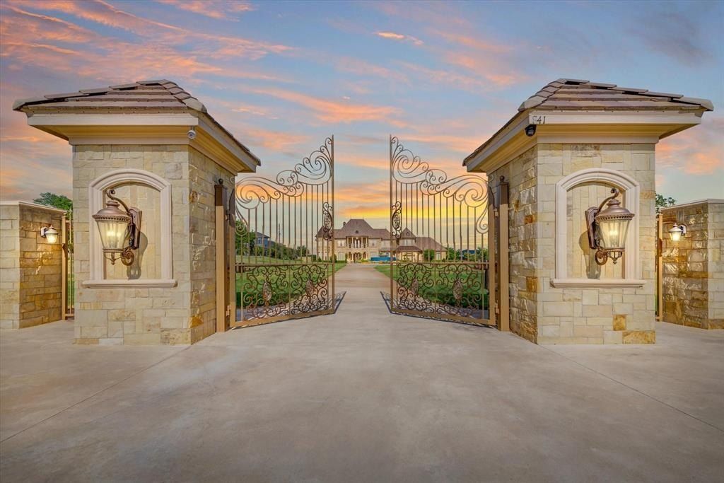 Southlakes majestic gated estate timeless elegance and privacy for 6. 285 million 1