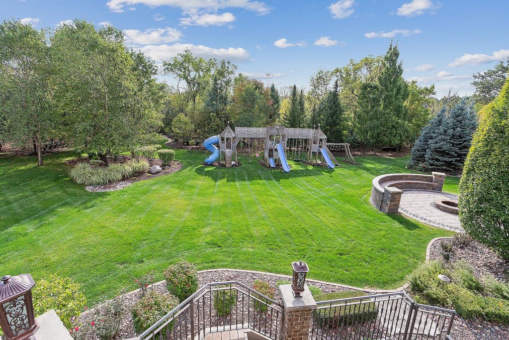 Spectacular illinois estate 2. 825 million for a masterpiece of privacy and timeless elegance 16