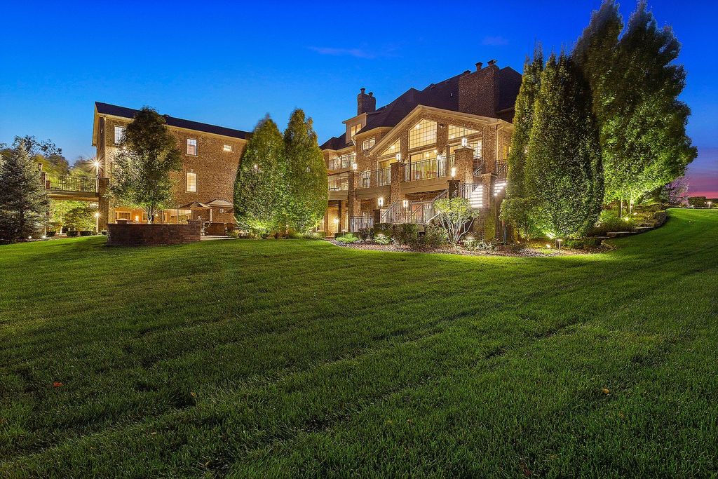 Spectacular illinois estate 2. 825 million for a masterpiece of privacy and timeless elegance 7