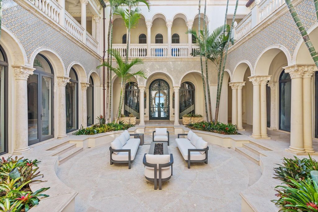 Spectacular oceanfront palazzo a 59. 9 million luxury estate in delray beach florida 11