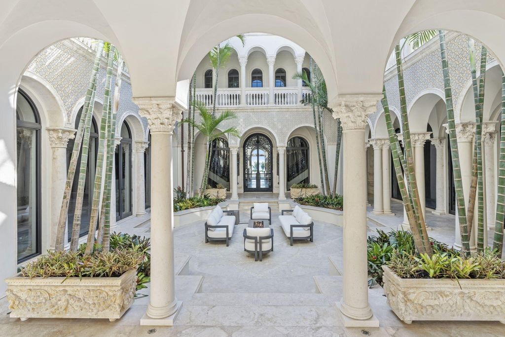 Spectacular oceanfront palazzo a 59. 9 million luxury estate in delray beach florida 12
