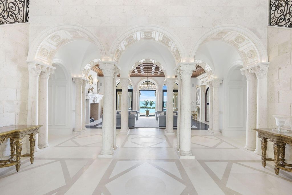 Spectacular oceanfront palazzo a 59. 9 million luxury estate in delray beach florida 16