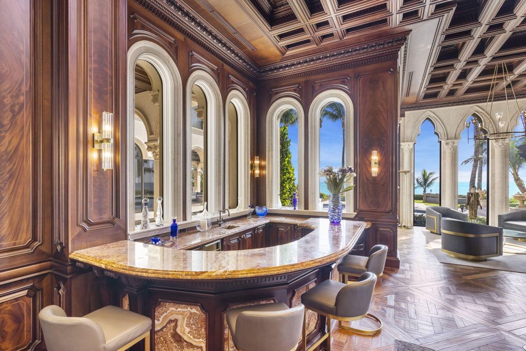 Spectacular oceanfront palazzo a 59. 9 million luxury estate in delray beach florida 23