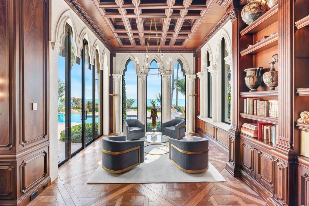Spectacular oceanfront palazzo a 59. 9 million luxury estate in delray beach florida 24