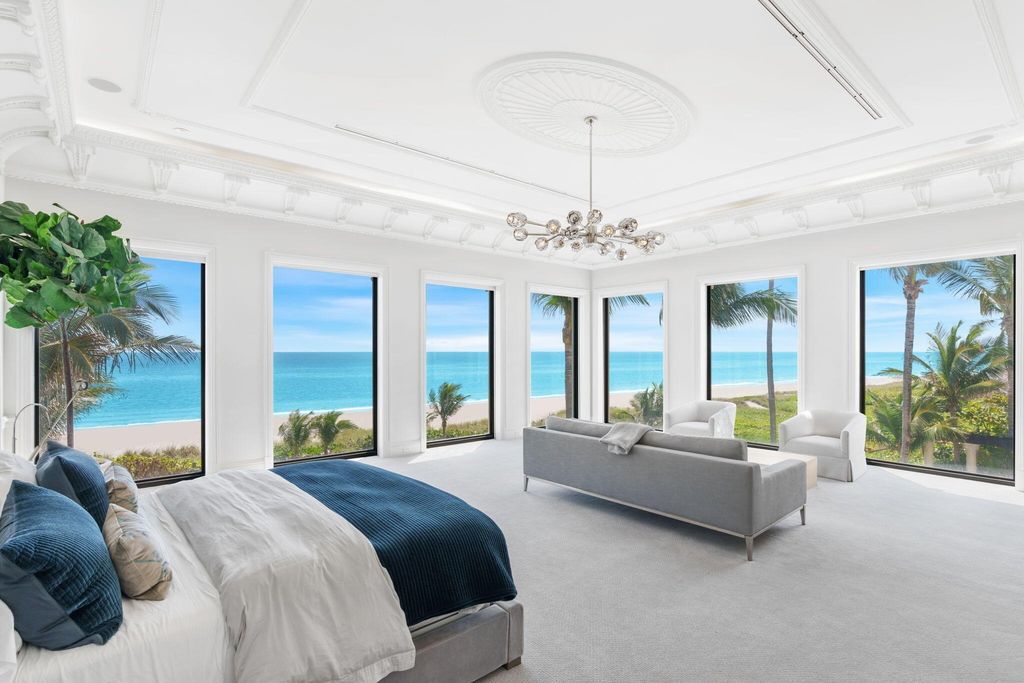 Spectacular oceanfront palazzo a 59. 9 million luxury estate in delray beach florida 45