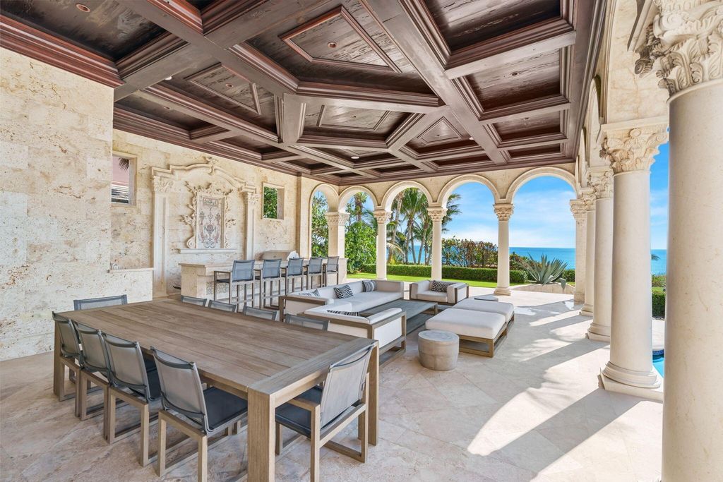 Spectacular oceanfront palazzo a 59. 9 million luxury estate in delray beach florida 63