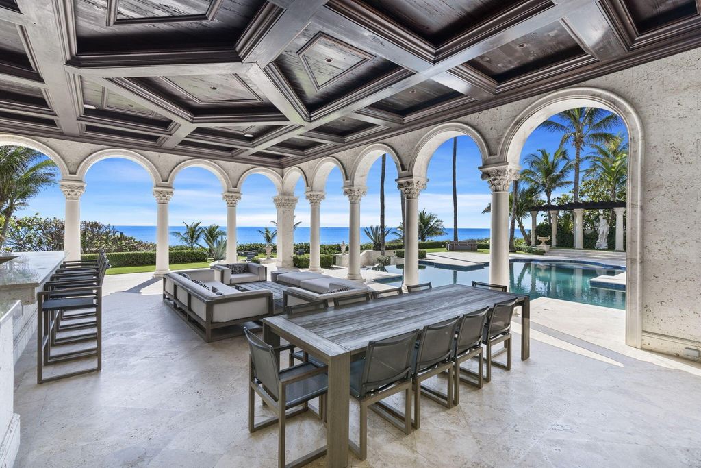 Spectacular oceanfront palazzo a 59. 9 million luxury estate in delray beach florida 64