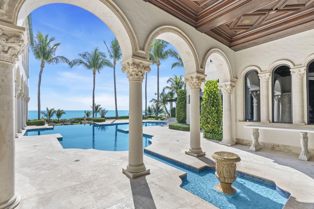 Spectacular oceanfront palazzo a 59. 9 million luxury estate in delray beach florida 65