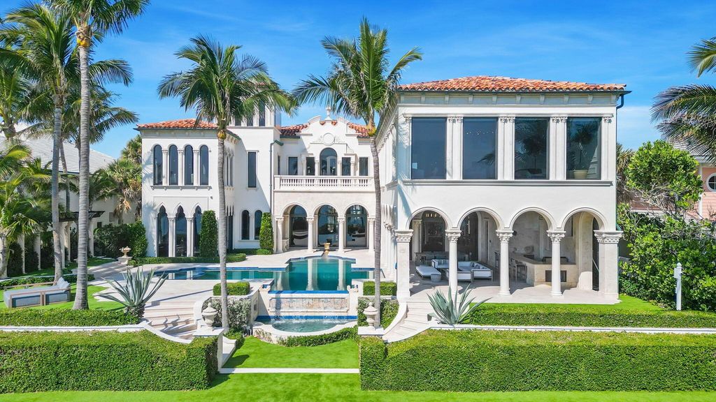 Spectacular oceanfront palazzo a 59. 9 million luxury estate in delray beach florida 74