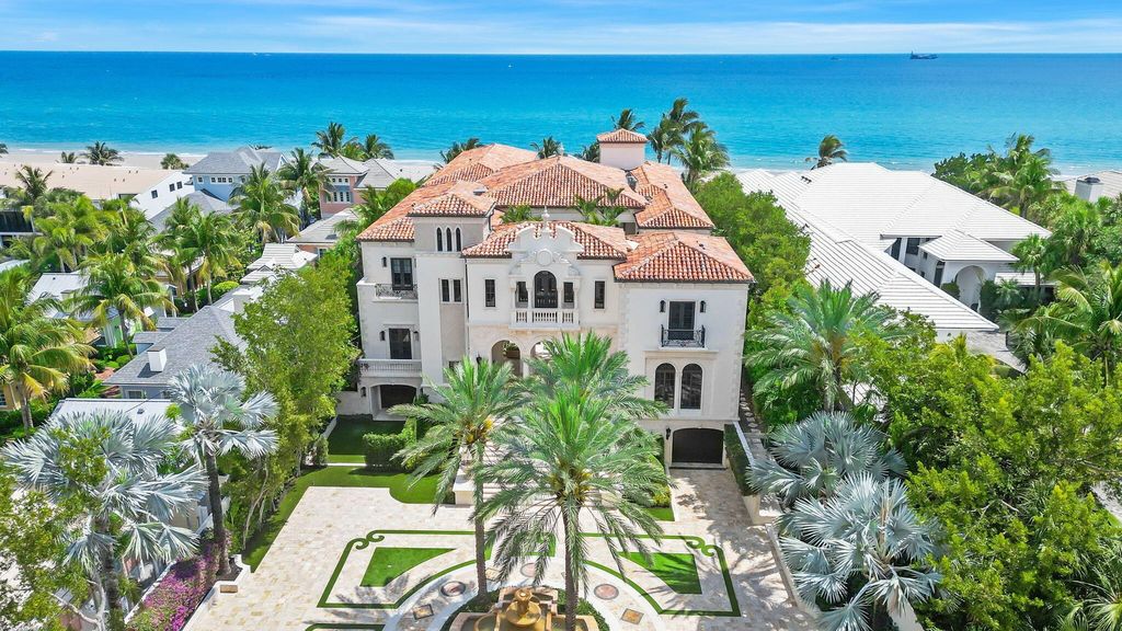 Spectacular oceanfront palazzo a 59. 9 million luxury estate in delray beach florida 80