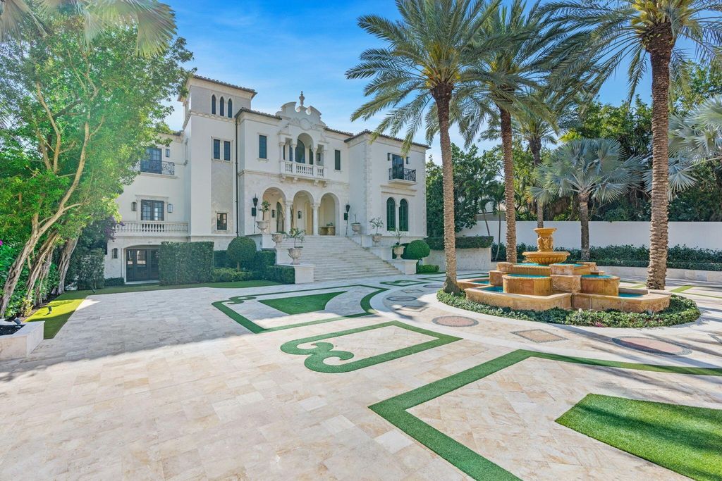 Spectacular oceanfront palazzo a 59. 9 million luxury estate in delray beach florida 9