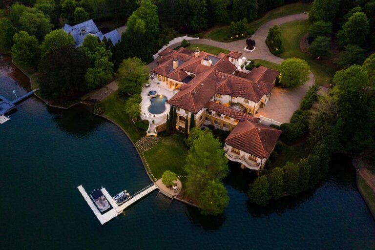 Stunning Italian Villa with Picturesque Alabama Setting Seeks $8.59 Million