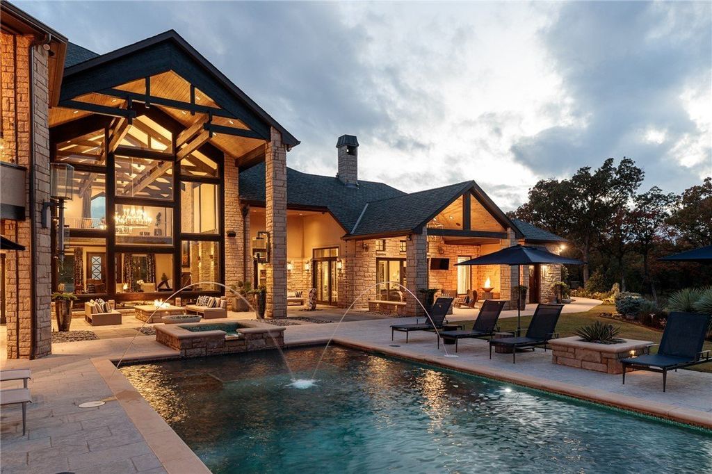 Sugar hill oasis discover oklahomas premier luxury estate with stunning mountain style architecture 35 3