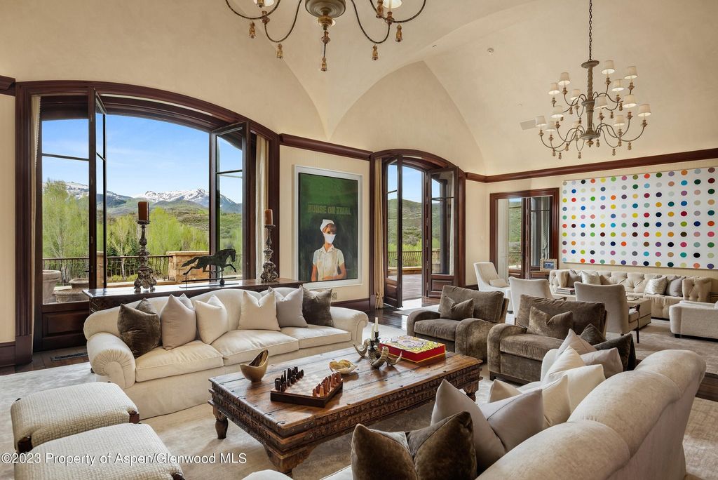 Timeless european style stone chalet in snowmass village colorado listed at 60 million 7