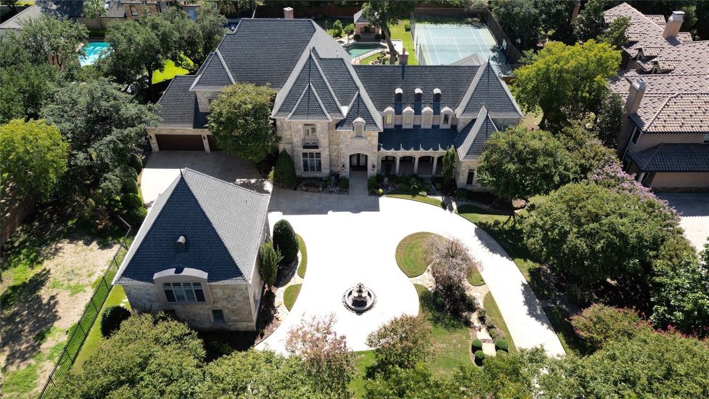 An extraordinary french estate in dallas priced at 7. 6 million 40