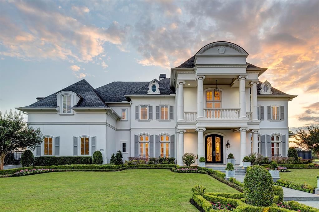Architectural masterpiece in houston timeless french inspired luxury for 3. 295 million 1