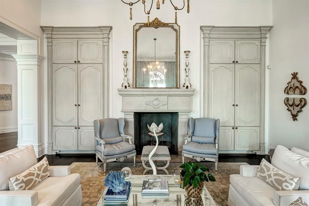 Architectural masterpiece in houston timeless french inspired luxury for 3. 295 million 6