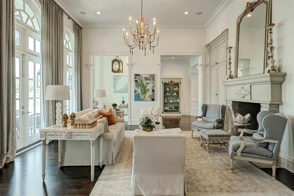 Architectural masterpiece in houston timeless french inspired luxury for 3. 295 million 7