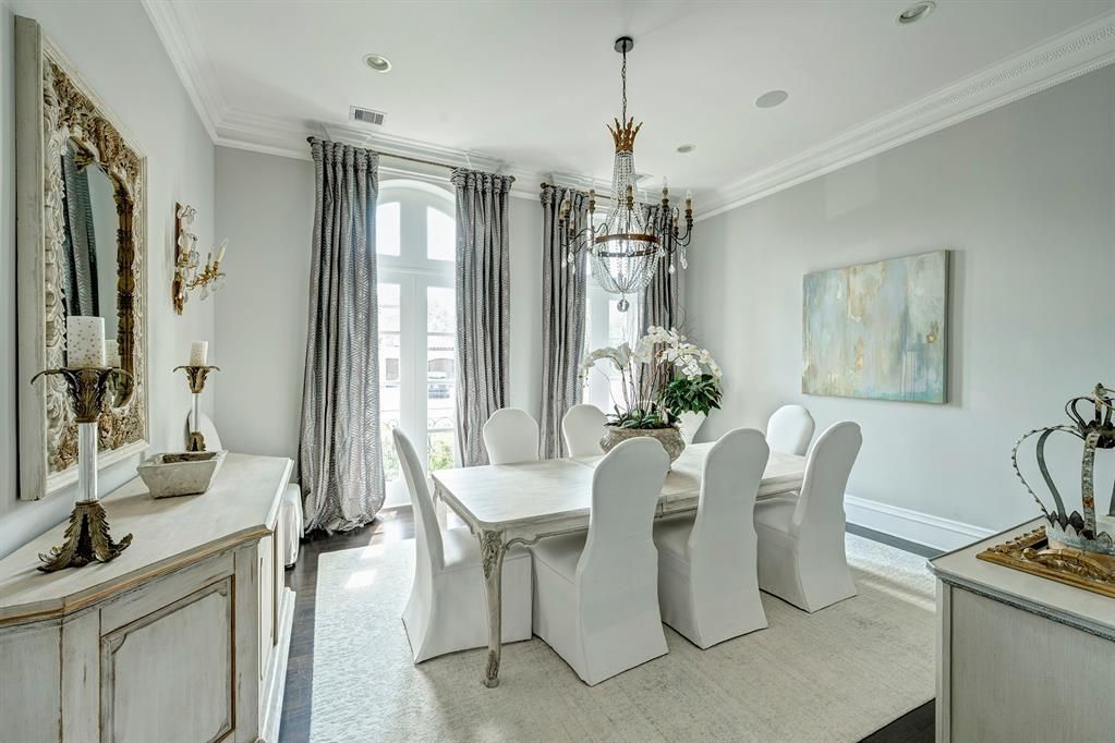 Architectural masterpiece in houston timeless french inspired luxury for 3. 295 million 9