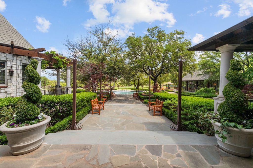 Breathtaking 16. 78 acre estate with lush gardens in colleyville listed at 13 million 29