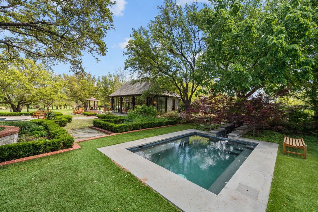 Breathtaking 16. 78 acre estate with lush gardens in colleyville listed at 13 million 30