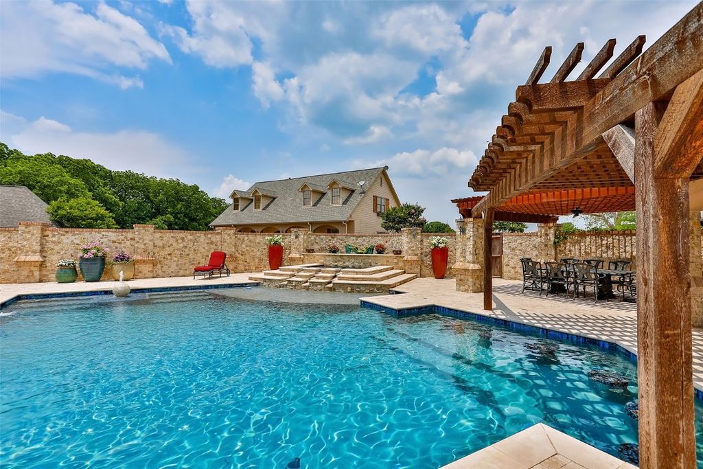 Elegance french country estate in aubrey priced at 3. 89 million 10