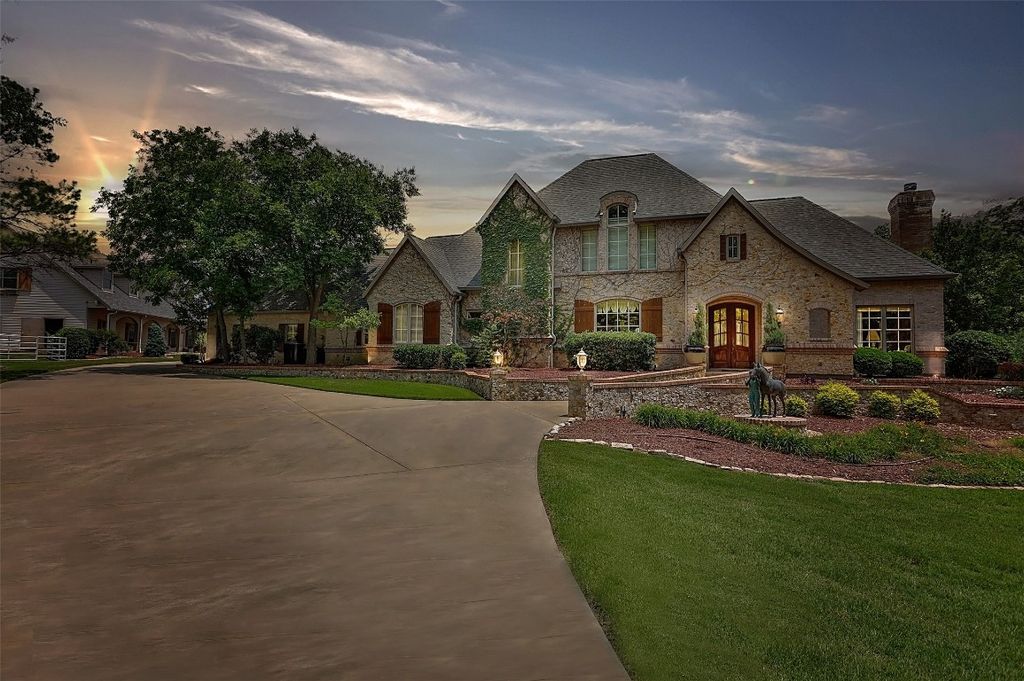 Elegance french country estate in aubrey priced at 3. 89 million 28