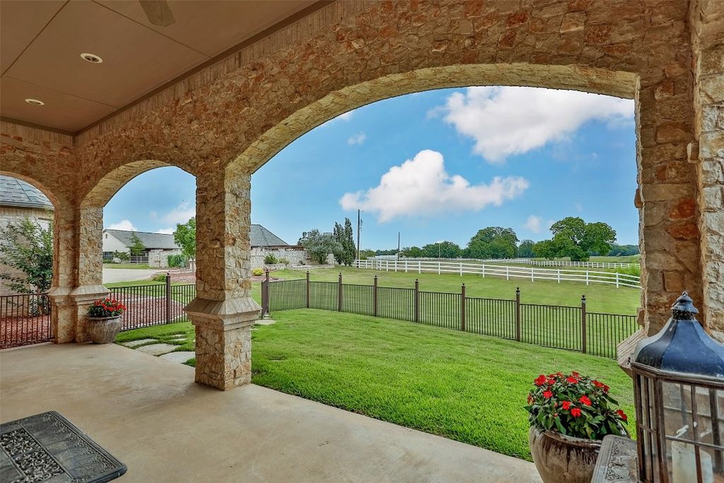 Elegance french country estate in aubrey priced at 3. 89 million 4