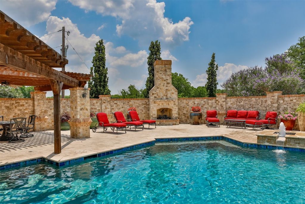 Elegance french country estate in aubrey priced at 3. 89 million 7