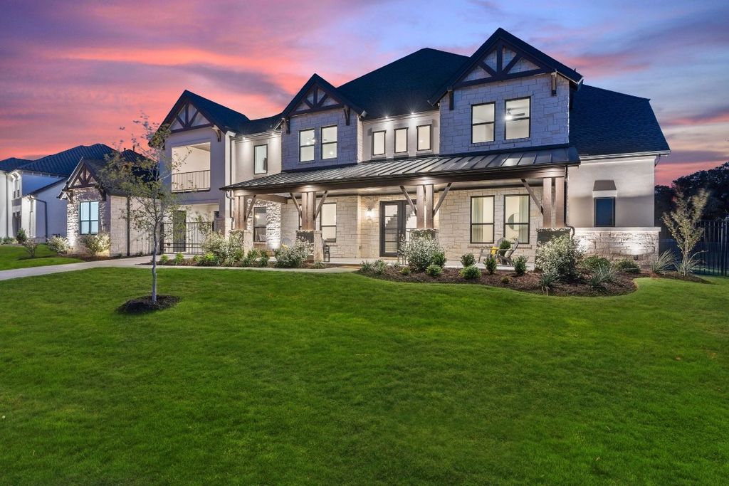 Elegantly melded modern and classic design in flower mound home priced at 2. 499 million 2