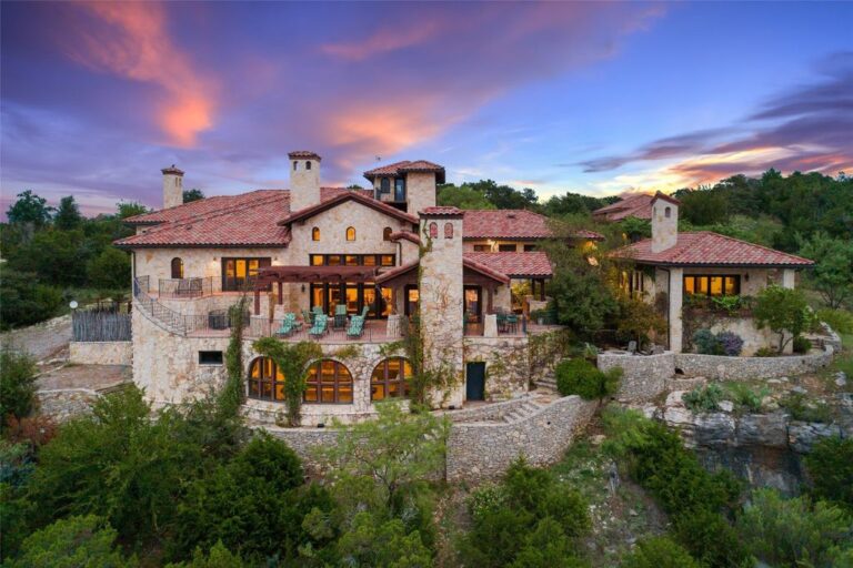 Exclusive Mediterranean Waterfront Estate in Graford: $7.75 Million