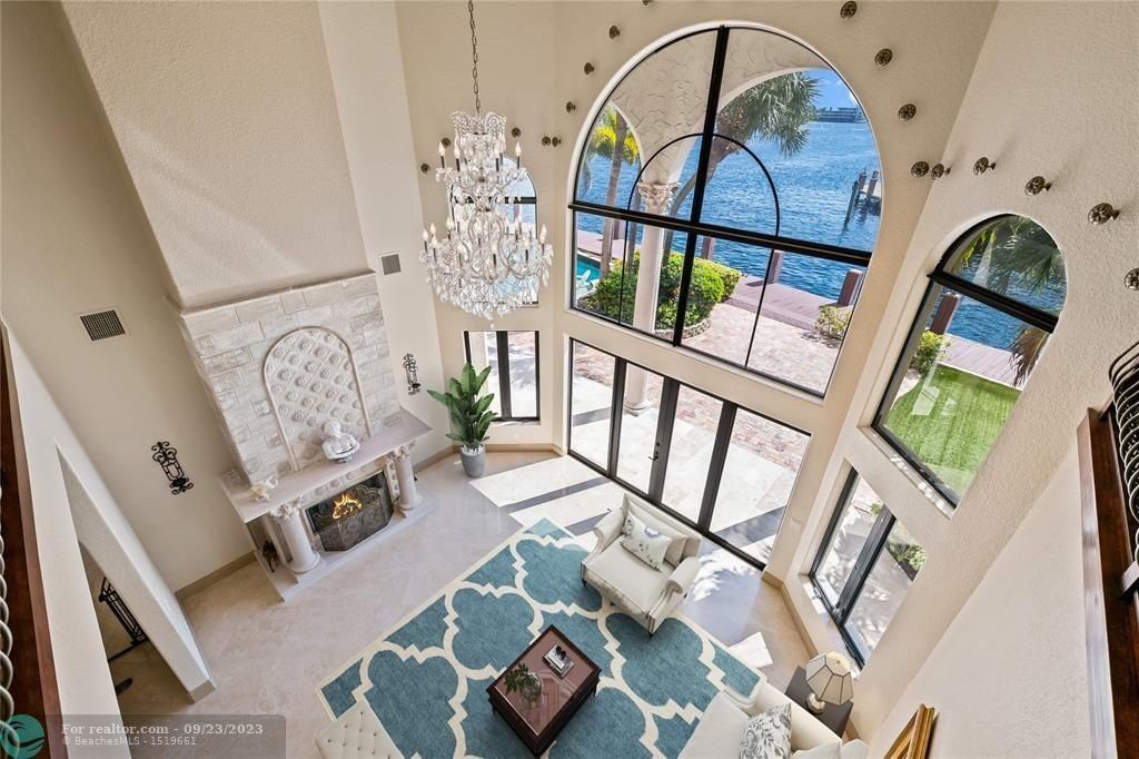 Florida waterfront luxury spectacular estate hits market for 7. 15 million 5