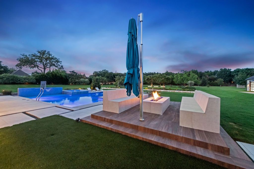 Luxury redefined 7. 25 million exquisite modern estate on 4 acres in the heart of colleyville 24