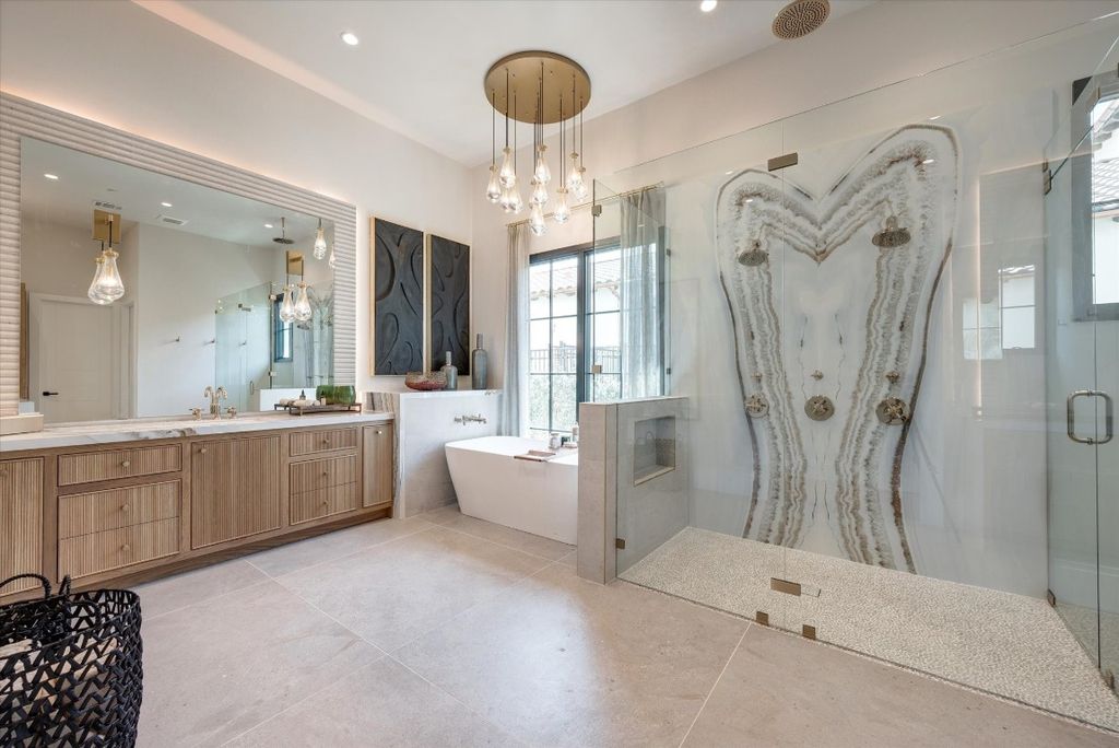 Masterpiece by brian michael distinctive homes luxury residence in colleyville offered at 5. 2 million 18