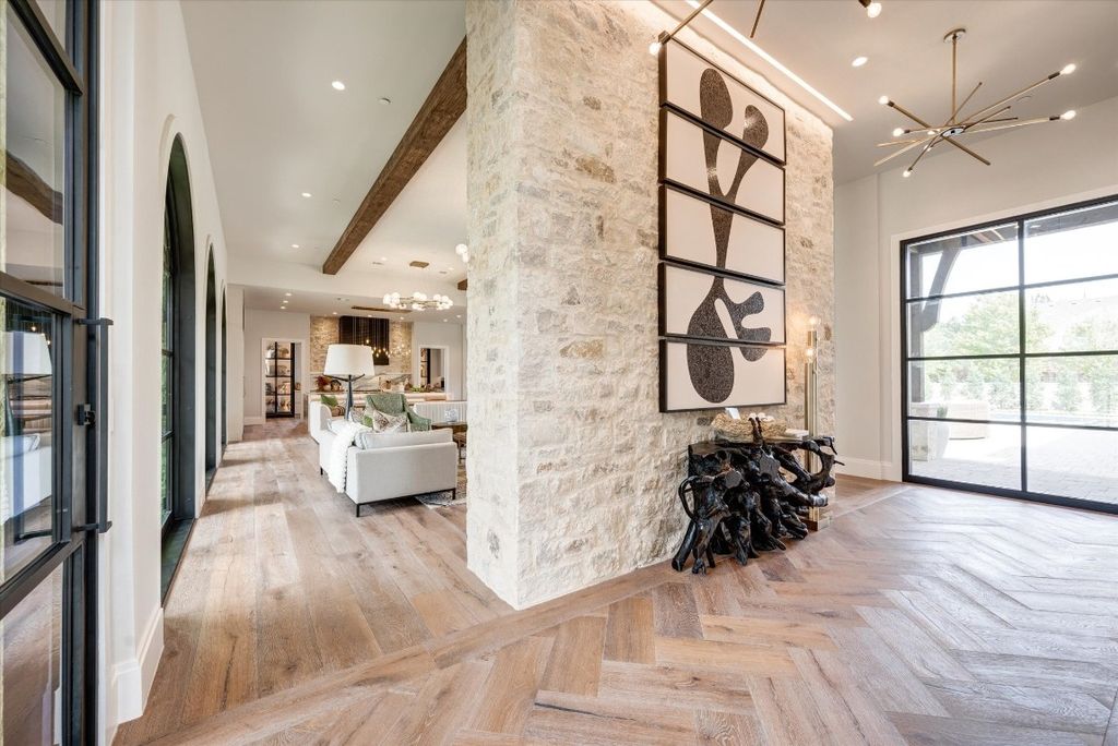 Masterpiece by brian michael distinctive homes luxury residence in colleyville offered at 5. 2 million 6