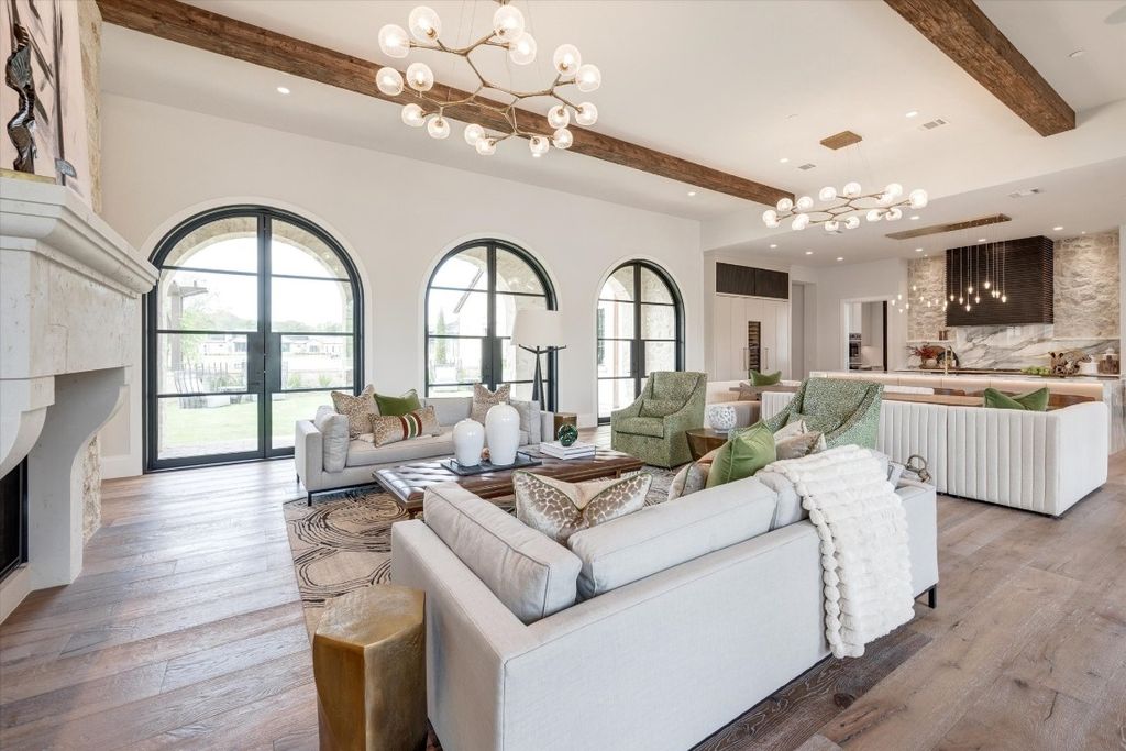 Masterpiece by brian michael distinctive homes luxury residence in colleyville offered at 5. 2 million 7