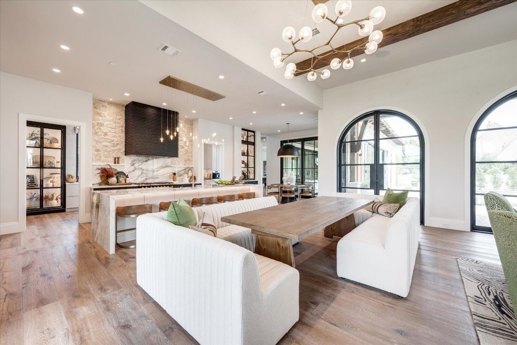 Masterpiece by brian michael distinctive homes luxury residence in colleyville offered at 5. 2 million 9