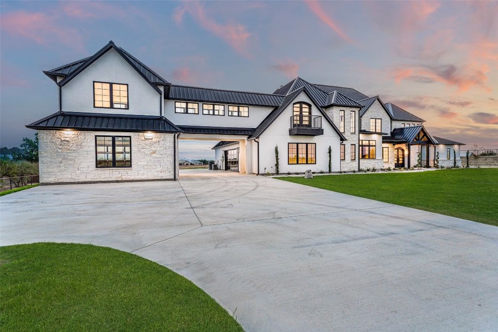 Timeless luxury and contemporary finesse unite in this 3. 25 million masterpiece in weatherford 1
