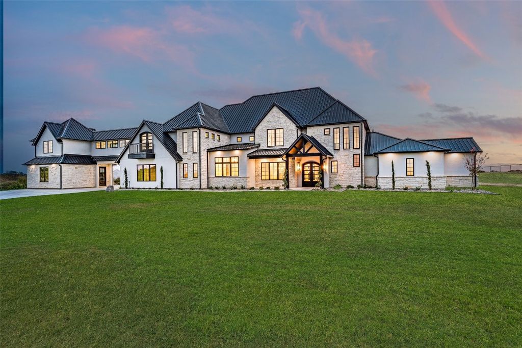 Timeless Luxury and Contemporary Finesse Unite in this $3.25 Million Masterpiece in Weatherford