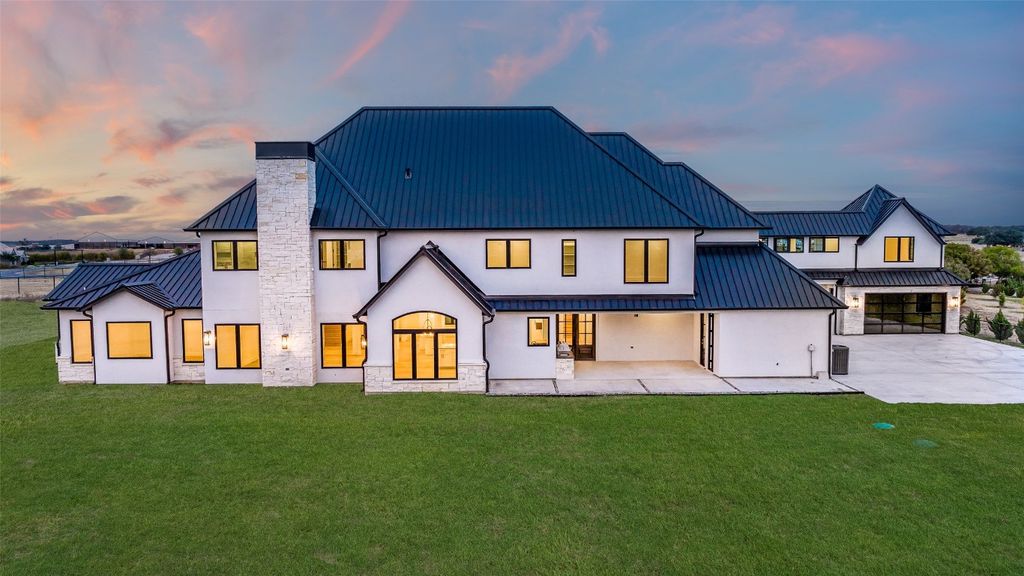Timeless luxury and contemporary finesse unite in this 3. 25 million masterpiece in weatherford 37