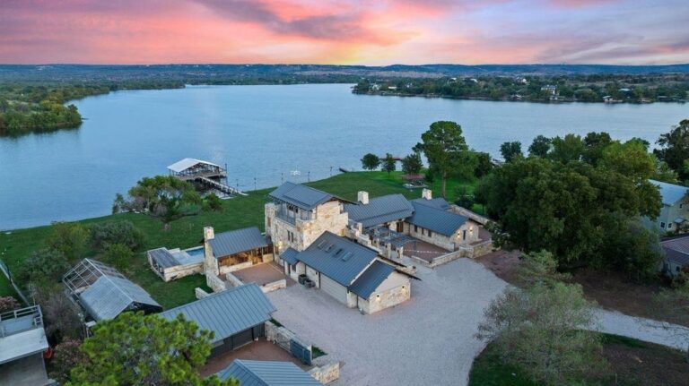 Waterfront Compound in Burnet: A True Showcase of Style, Luxury, and Comfort at $5.1 Million