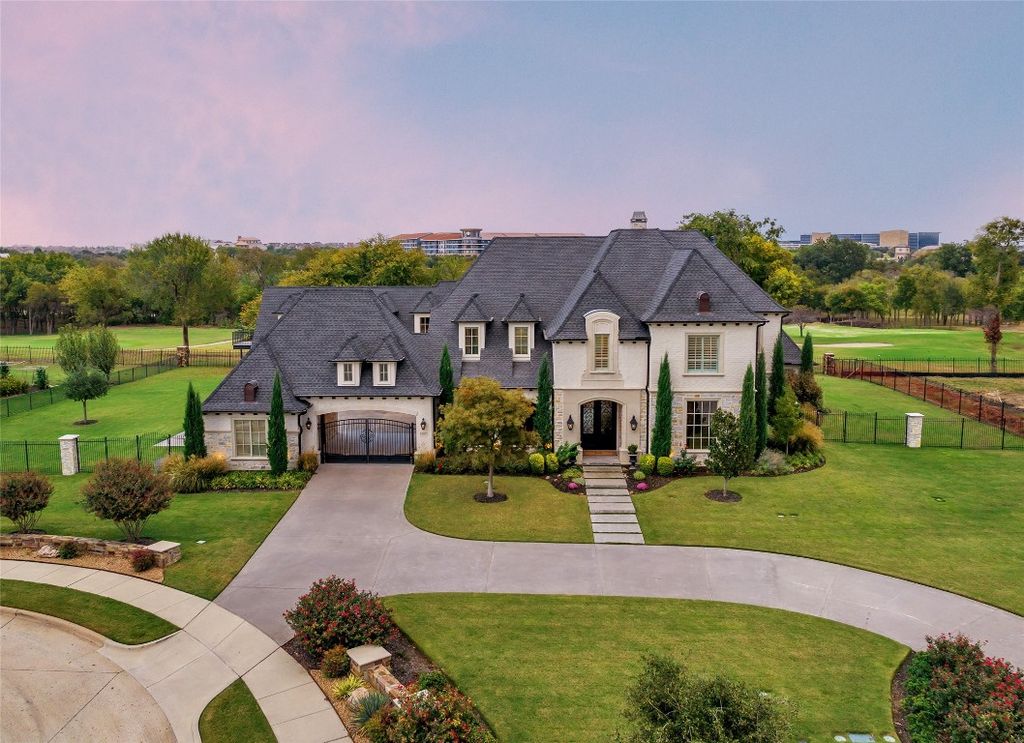 $3.75 Million McKinney Residence Offering Spectacular Panoramic Golf Course Views