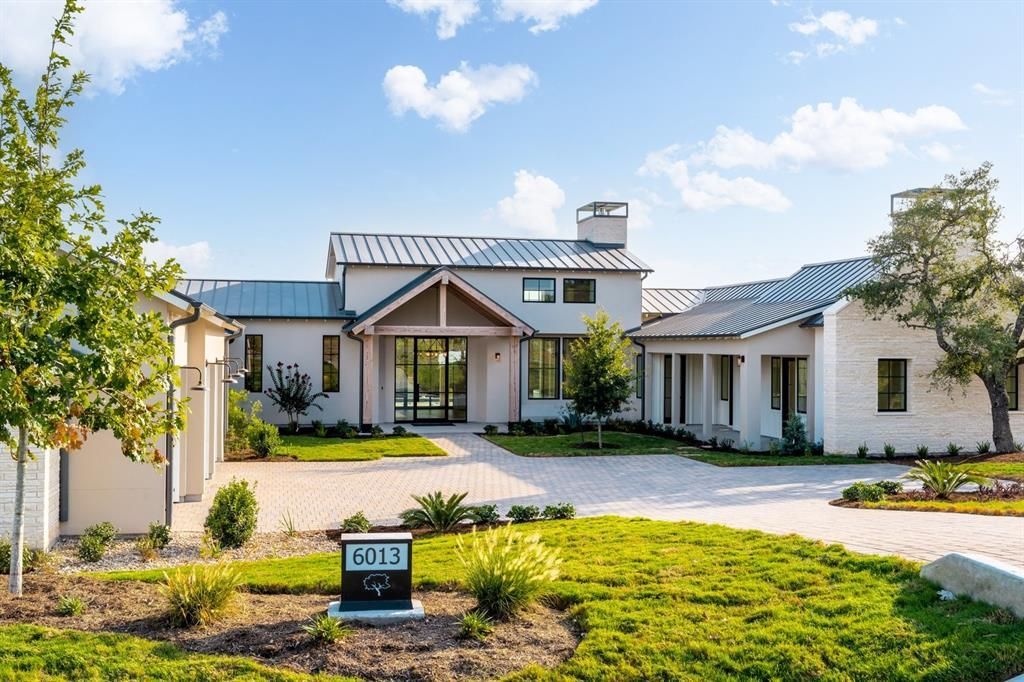 Ames design build unveils tranquil single story modern ranch in austin priced at 3. 125 million 3