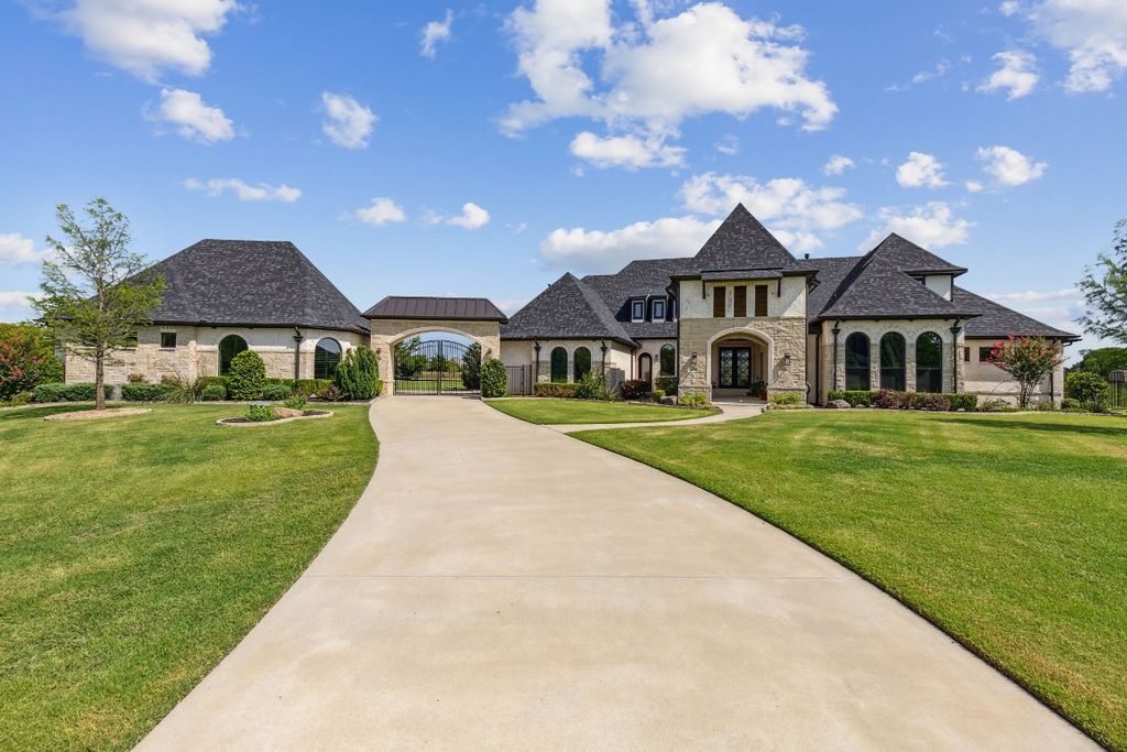 Custom J. Anthony Home in Lucas for Sale at $2.65 Million: Exceptional Design and Features Await